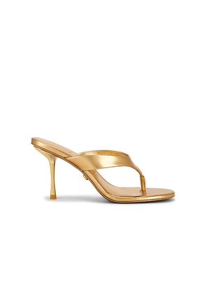 Cult Gaia Stella Sandals in Metallic Bronze. Size 36.5. Also in 37, 37.5, 38, 38.5, 39, 39.5, 40.
