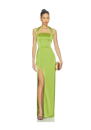 Amanda Uprichard Cynthia Gown in Green. Size L. Also in M, S, XS.