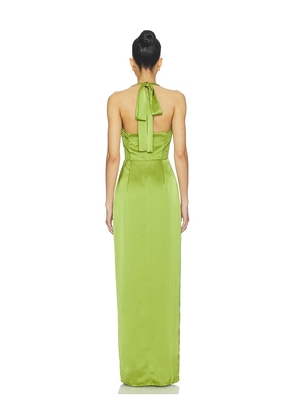 Amanda Uprichard Cynthia Gown in Green. Size L. Also in XS, S.