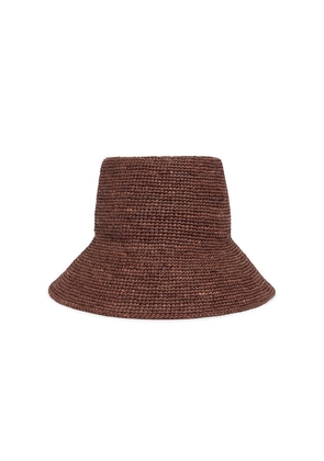 Janessa Leone Felix Hat in Brown. Size S. Also in L.