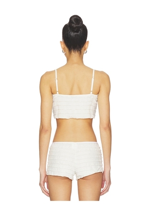 Bella Venice The Sofi Top in White. Size L. Also in XS, S, M.