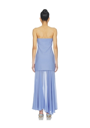 ASTR the Label Lizet Dress in Blue. Size L. Also in S, M.