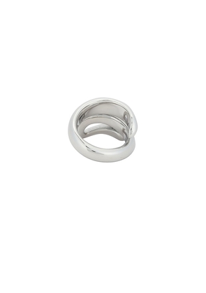Jenny Bird Sees Ring in Metallic Silver. Size 7. Also in 6, 8.