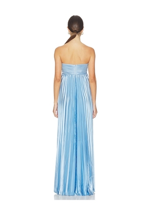 ASTR the Label x REVOLVE Cyrina Gown in Blue. Size L. Also in M, S, XS.