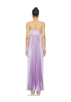 ASTR the Label x REVOLVE Cyrina Gown in Lavender. Size L. Also in M, S, XL, XS.
