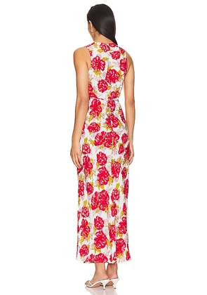 FAITHFULL Acacia Maxi Dress in Red. Size XS. Also in S.