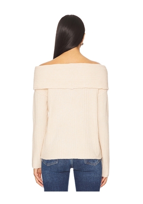 HEARTLOOM Kendra Sweater in Ivory. Size M. Also in XS, S, L, XL.