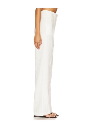 FAITHFULL Sanne Pant in White. Size S. Also in L.