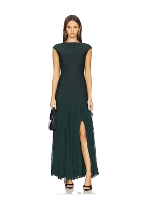 Herve Leger The Mya Gown in Green. Size S. Also in XS.