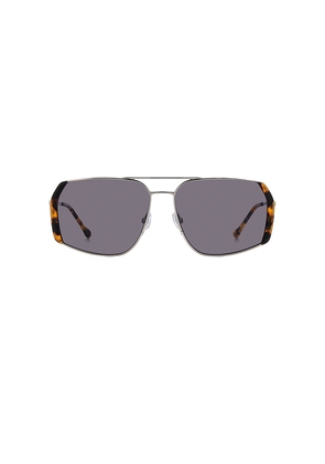 Isabel Marant Square Sunglasses in Black.