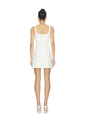 SIMKHAI Cailinn Mini Dress in White. Size 0. Also in 2, 4, 8.