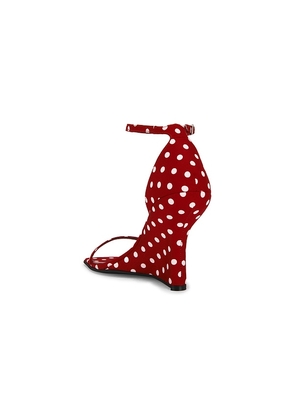Jeffrey Campbell Fermi Sandal in Red. Size 10. Also in 6, 6.5, 7, 7.5, 8, 8.5, 9, 11.