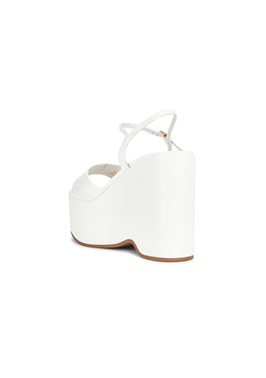 Jeffrey Campbell Funkytown Sandal in White. Size 10. Also in 8, 9, 9.5.