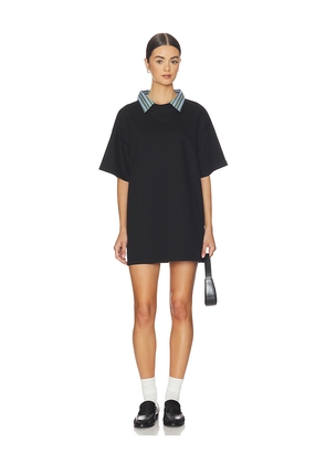 HOMMEgirls T-shirt Dress in Black. Size L. Also in M, S.