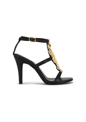 Jeffrey Campbell Reptilia Sandal in Black. Size 10. Also in 11, 6, 6.5, 7, 7.5, 8, 8.5, 9, 9.5.