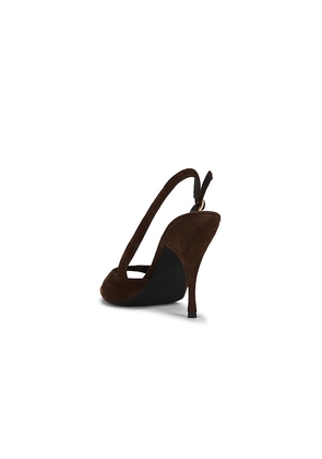 Jeffrey Campbell Triomphe Sandal in Chocolate. Size 10. Also in 8, 8.5, 9.