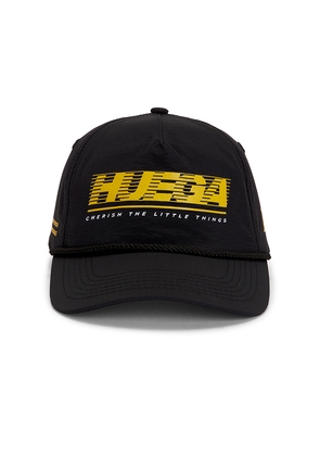 Huega House Tidal Nylon Hat in Black.