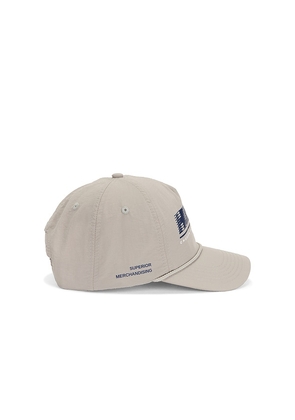 Huega House Tidal Nylon Hat in Grey.