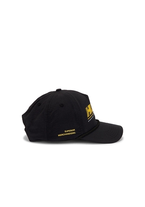 Huega House Tidal Nylon Hat in Black.