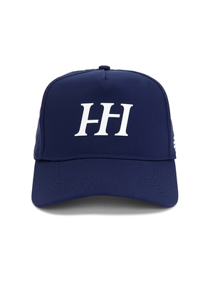 Huega House Icon Performance Hat in Blue.