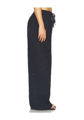Free People x REVOLVE Daydrift Pant in Black. Size M. Also in S, L, XL.