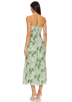 MINKPINK Margaux Maxi Dress in Green. Size M. Also in XS, L.