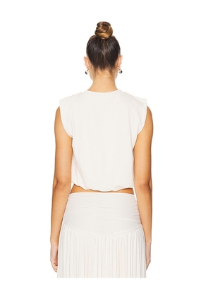 LIONESS Field Of Dreams Top in Ivory. Size M. Also in XL, XXL.