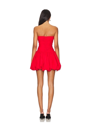 Lovers and Friends Abigail Mini Dress in Red. Size M. Also in S, XL, XS.
