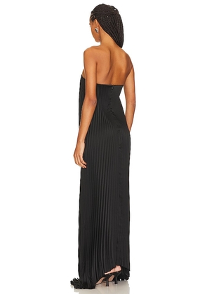 L'IDEE Black Tie Gown in Black. Size 6/XS. Also in 8/S.