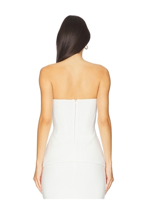Nookie Caroline Strapless Top in Ivory. Size S. Also in XS, XL.