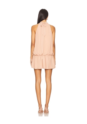 MORE TO COME Kassia Mini Dress in Blush. Size M. Also in XXS, XS, S, L.