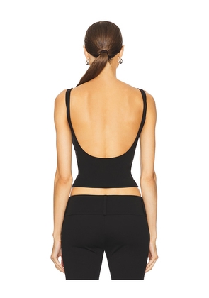 LOBA Chloe Top in Black. Size M. Also in L, XL.