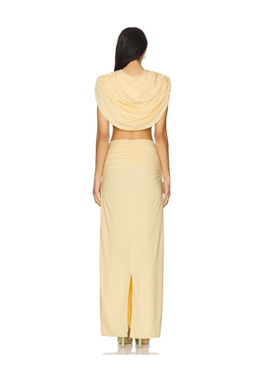 Maygel Coronel Amalra Set in Lemon.