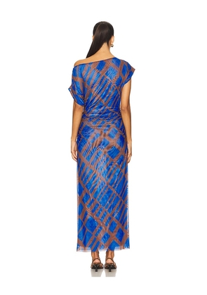 MISA Los Angeles Kiana Dress in Blue. Size S. Also in XS.