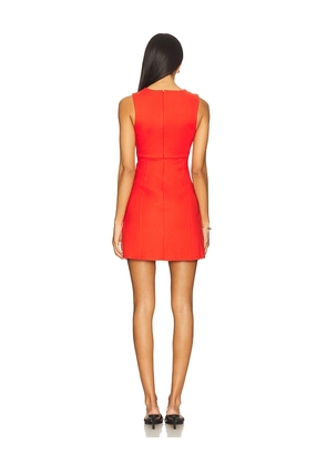 Lovers and Friends Naomi Mini Dress in Red. Size L. Also in XS, S, M, XL.
