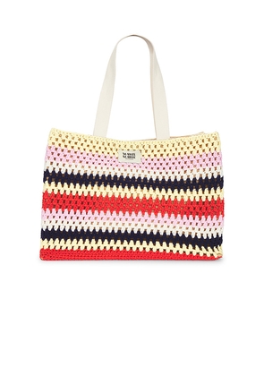 Marie Marie Amsterdam Shopper Bag in Red,Brown.