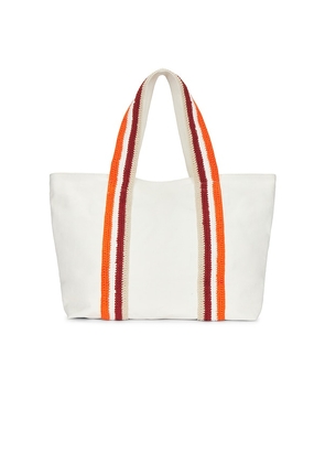 Marie Marie Amsterdam Diaper Bag in White.