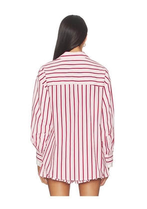 Line & Dot Vivee Shirts in Pink. Size L. Also in S, XS, M.