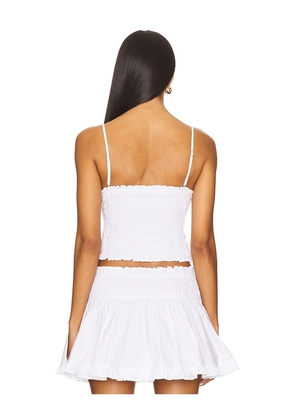 MAJORELLE Alexis Top in White. Size M. Also in XL.