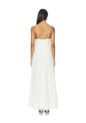LSPACE Mabel Maxi Dress in Cream. Size M. Also in S, XS.