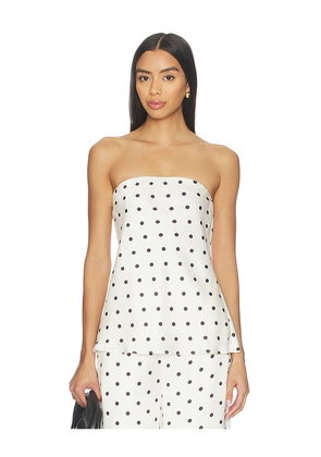 Line & Dot Ravyn Tube Top in Black,Ivory. Size L. Also in M, S, XS.