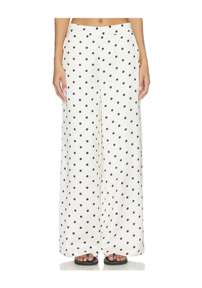 Line & Dot Ravyn Pants in Black,Ivory. Size L. Also in M, S, XS.