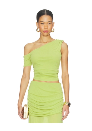 Line & Dot Divya Top in Green. Size L. Also in M, S, XS.