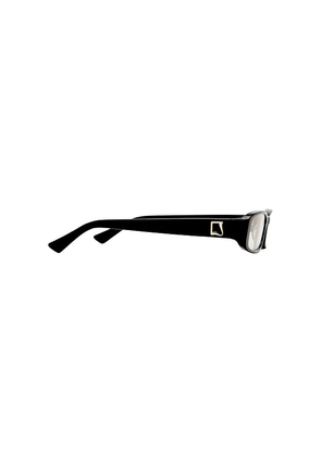 Luv Lou The Eden Blue Light Glasses in Black.