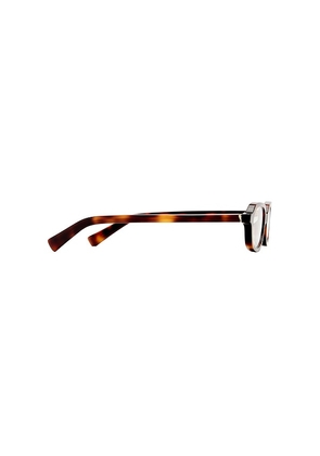Luv Lou The Mimi Blue Light Glasses in Brown.