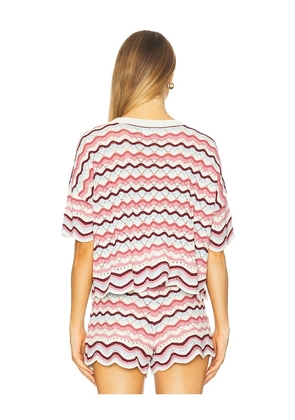 LSPACE Sunchaser Top in Sand in Multi. Size M. Also in L, XL.