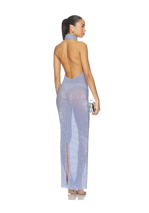 L'IDEE Casablanca Dress in Blue. Size 10/M. Also in 8/S, 6/XS, 12/L, 14/XL.