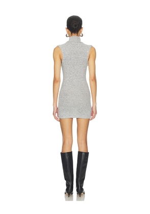 OW Collection Rue Mini Dress in Grey. Size L. Also in S, XS, M, XL.