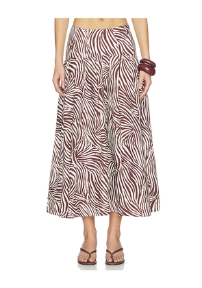 NICHOLAS Yasmin Skirt in Brown. Size 0. Also in 10, 2, 4, 6, 8.