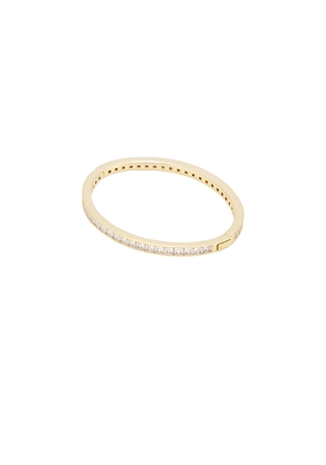 MEGA Princess Bangle Bracelet in Metallic Gold.